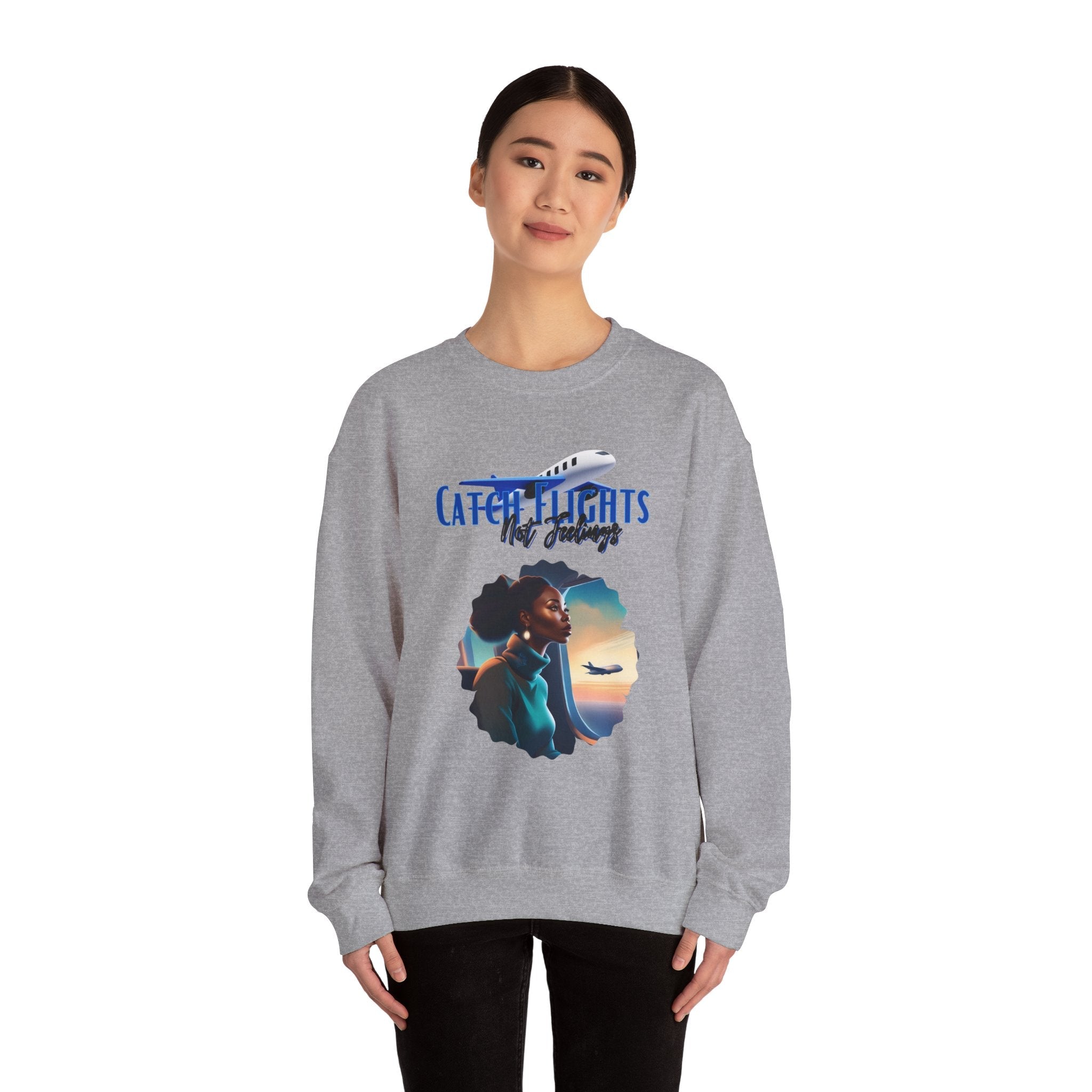Feelings Unisex Heavy Blend™ Crewneck Sweatshirt